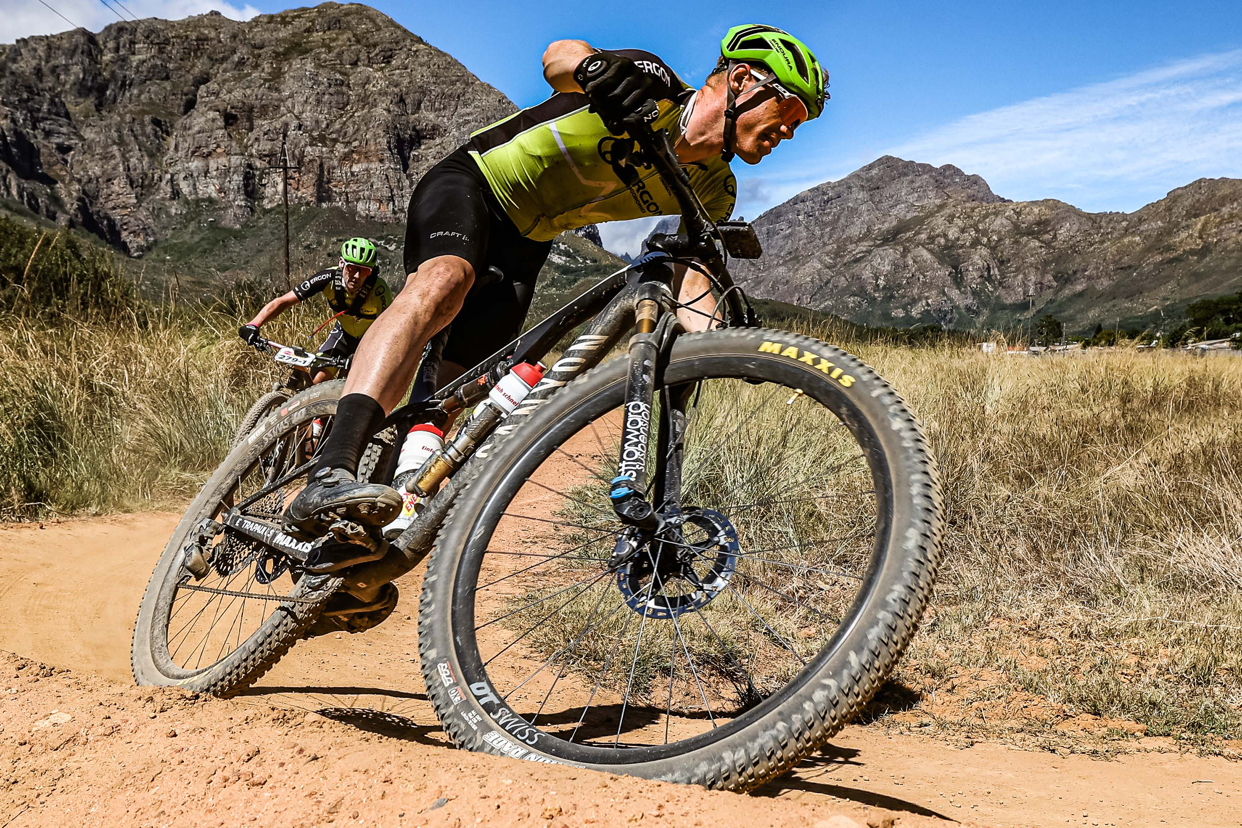 Peter Schermann und Elmar Sprink beim Cape Epic